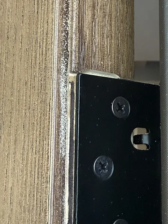 Repaired door